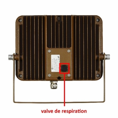 Valve du projecteur LED corten BENEITO Sky 30W