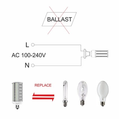 BENEITO 3913 3925 | Lampe tubulaire 20W E27 BENEITO SMILE