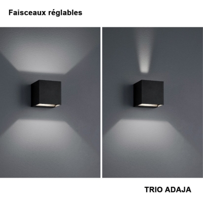 TRIO ADAJA 226860242 - Applique extérieure anthracite