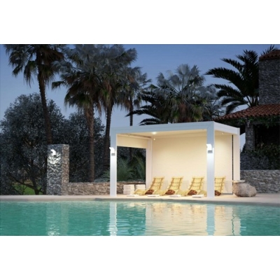 Eclairage POOL HOUSE avec applique BENEITO NEO