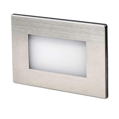 FARO GRON 70134 | Encastré inox LED 1W rectangulaire IP65