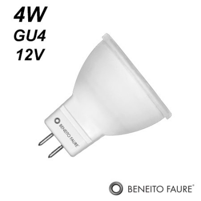 Ampoule LED 12V avec un réflecteur diamètre 35mm - BENEITO TUTTO 4W GU4