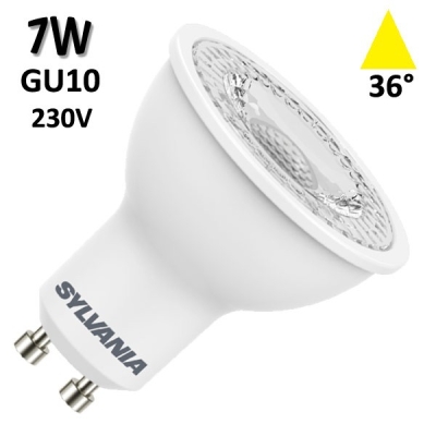 Ampoule GU10 7W 230V - SYLVANIA 0029183 0029185