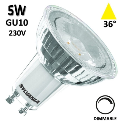 Ampoule LED GU10 5W DIM - SYLVANIA 0029132 0029134