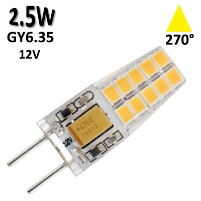 Lampe LED miniature 2.5W GY6.35 12V - BAILEY 80100040750