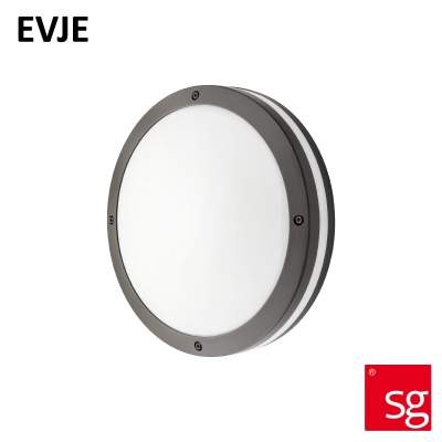 SG Lighting Evje. Hublot LED graphite diamètre 320mm