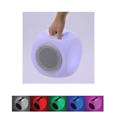 Cube nomade lumineux RGB Bluetooth - NEUHAUS 19870-16