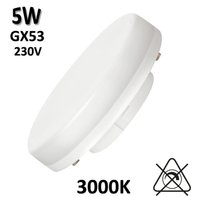 Ampoule ronde SYLVANIA GX53 5W  230V - 0029694