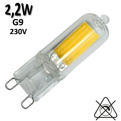 Ampoule LED G9 2,2W 230V - GIRARD SUDRON 161156