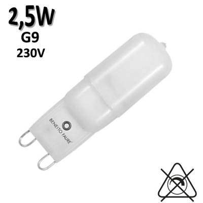 BENEITO 130184-5 | Ampoule LED G9 2,5W 3000K ou 5000K