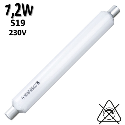 Tube LED ARIC 7,2W S19 230V - ARIC 2943 2999