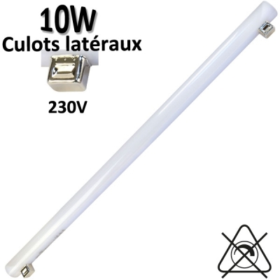 Tube LED 10W 230V - Culots latéraux ARIC 54003