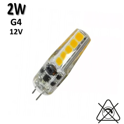 Lampe miniature 2W/3000K G4 12-24V - ARIC 2877