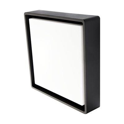 Applique ou plafonnier carré noir - SG FRAME Square Maxi 605351 605381