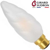 Ampoule LED Flamme torsadée géante B22 GIRARD SUDRON F15