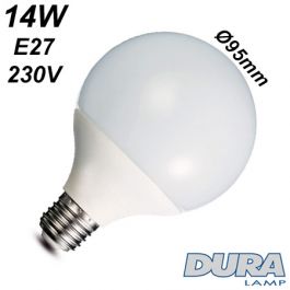 Ampoule globe LED 14W E27 230V - DURALAMP DG357W DG357W