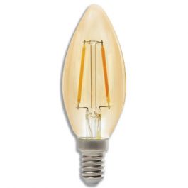 Ampoule flamme lisse 25W E14 230V - Lampe claire à incandescence