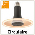 Lampes LED circulaires E27